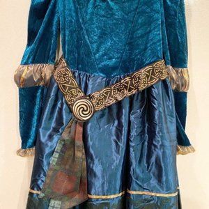 Disney Merida/"Brave" Dress, NWOT, Girls' 10/12